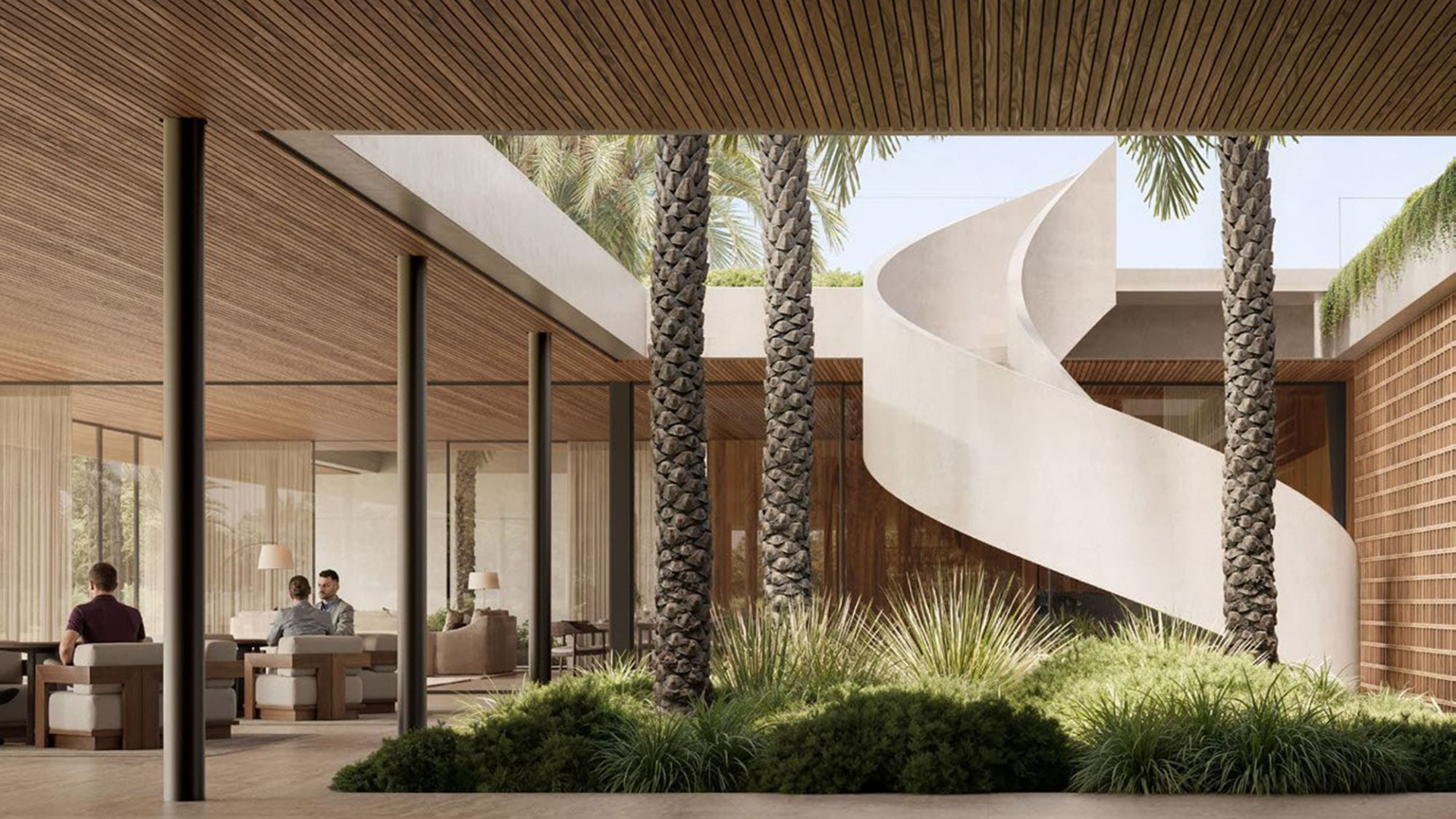 Emaar Selvara villa with garden view