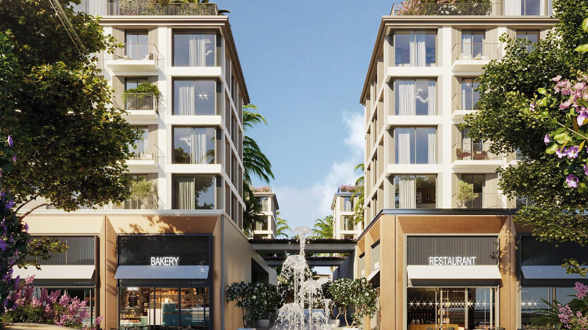 Duplex living area with open-plan design at Avenew 888