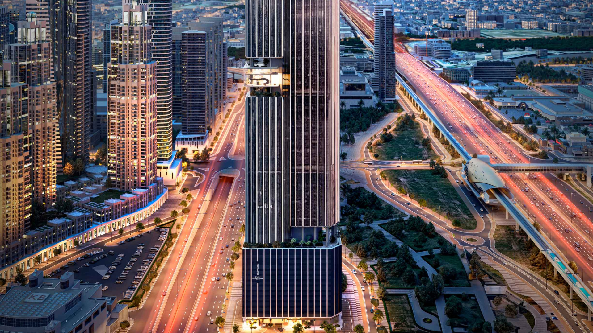 Living space with natural light and Downtown Dubai views