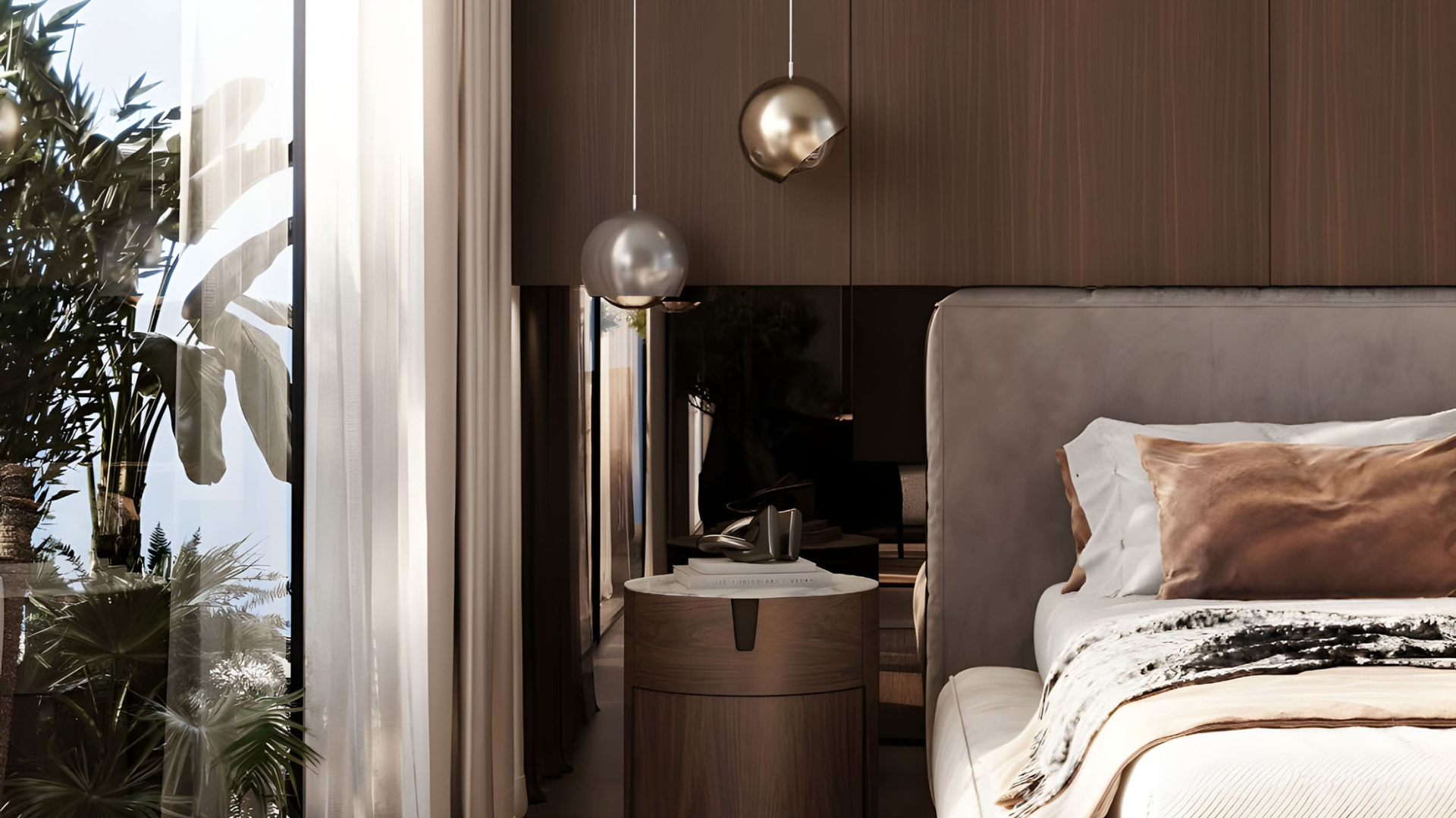 Spacious lounge area with natural light and modern design