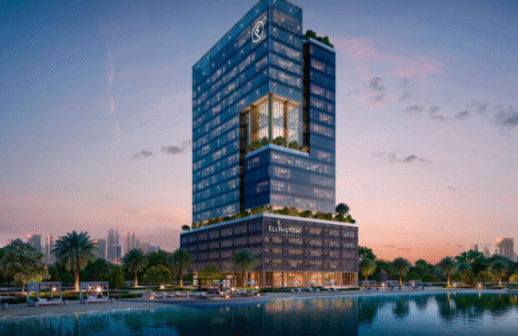 modern residential building exterior, Eaton Square, MBR City