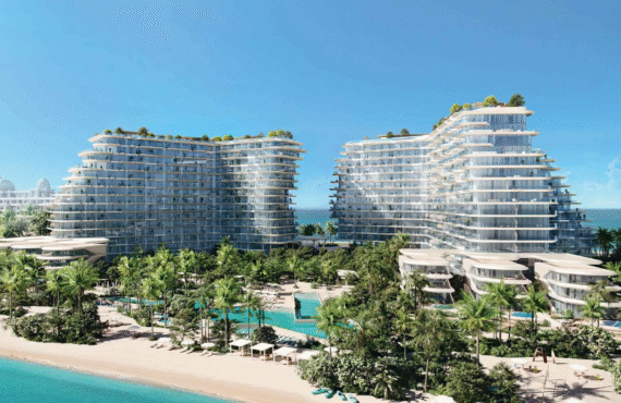 PASSO by Beyond residences exterior view on Palm Jumeirah