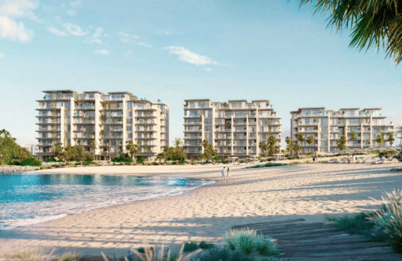 Luxury seafront apartments at Solaya, Jumeirah with beach and ocean views