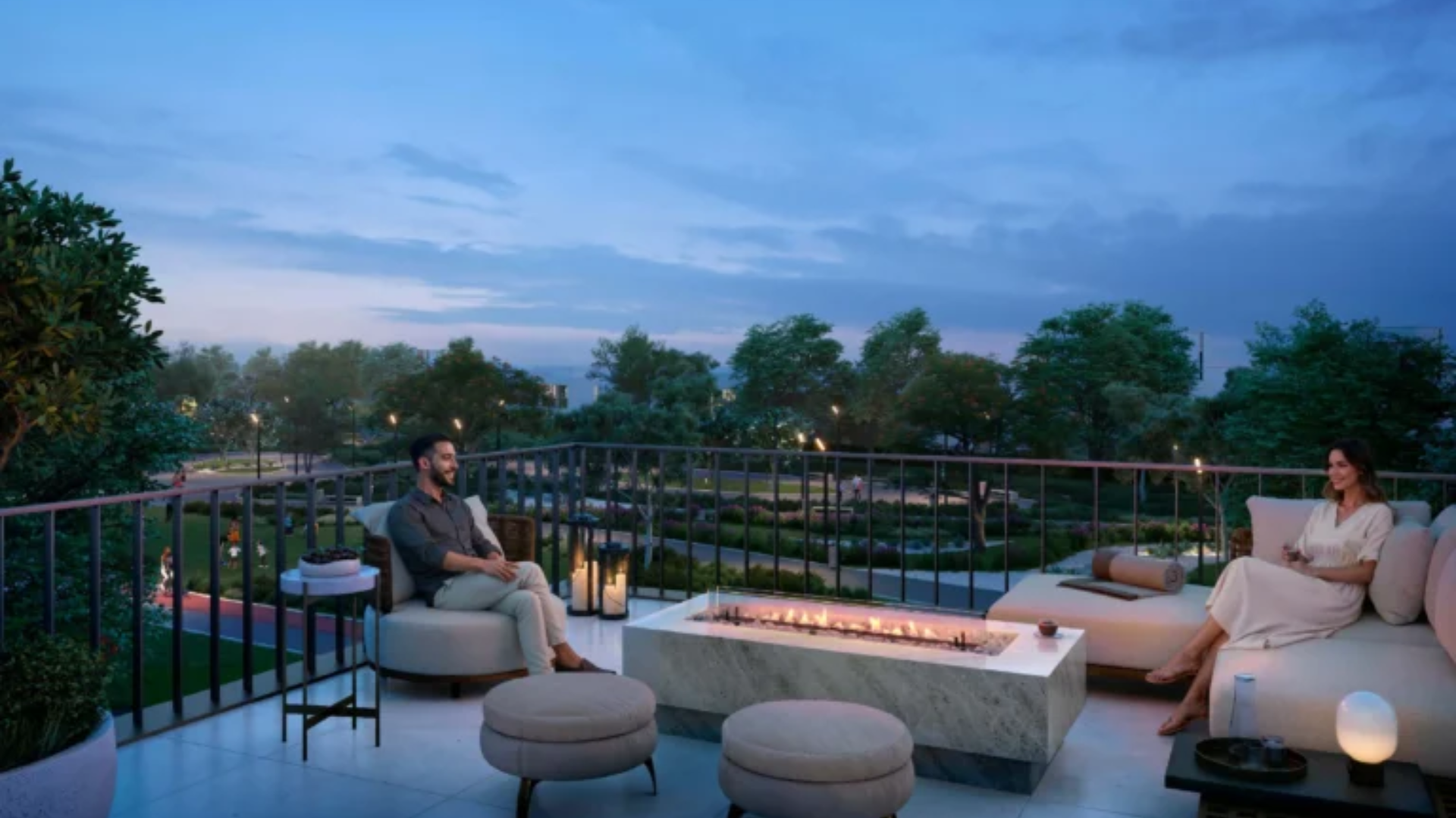 Modern 4-bedroom townhouse exterior at Equestra by EMAAR in Dubailand.